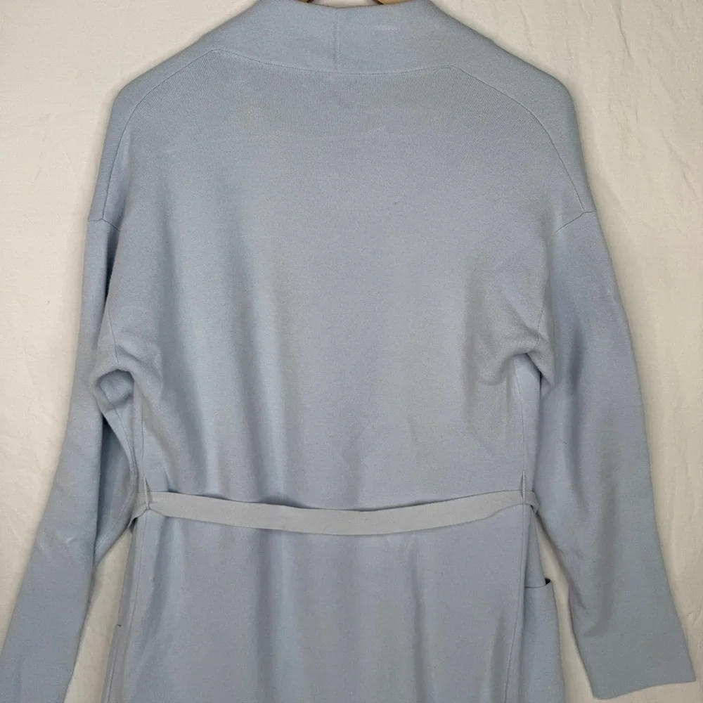 Babaton Ty Cardigan Long Sky Blue Medium